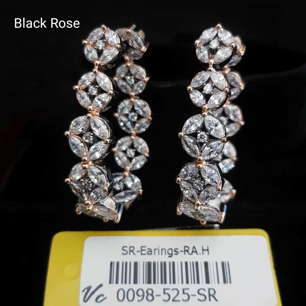 Fancy American Diamong Earrings Excellent