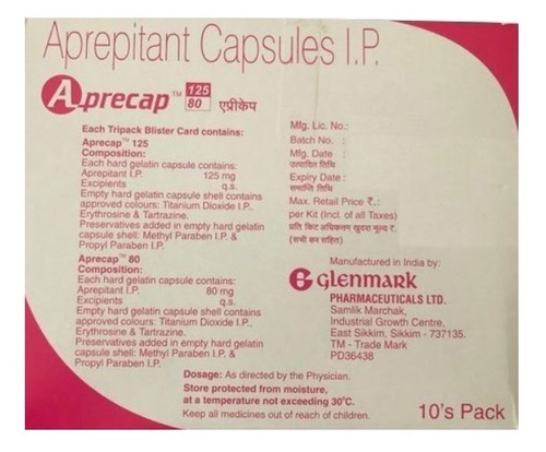 एमेंड (एप्रेपिटेंट) 125/80mg कैप्सूल के समतुल्य सामान्य