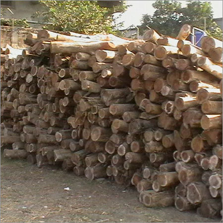 लकड़ी के गोल लॉग
