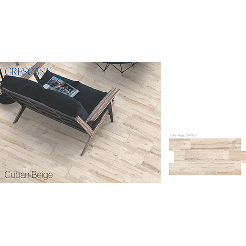 सिरेमिक 20X120 सेमी क्यूबन बेज टाइल्स