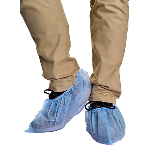 Disposable Non-woven Shoe Cover Virgin Non-woven Fabric, Blue