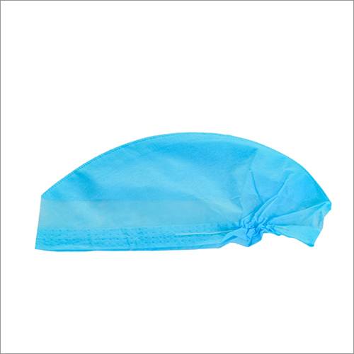 Disposable Surgeon Cap - Non Woven Fabric, Blue & Green Colors | Versatile Use In Medical, Salon, And Home