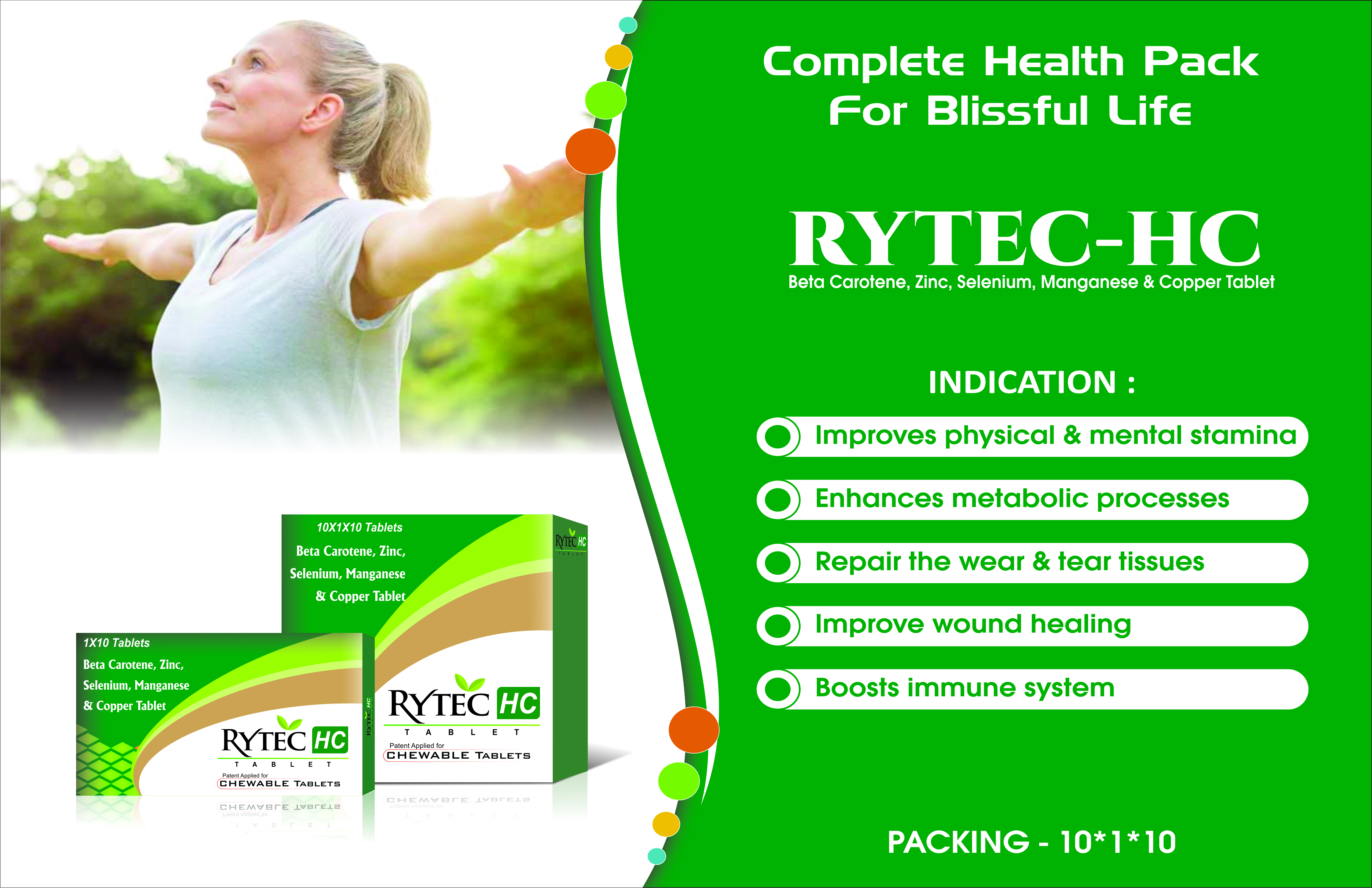 Truworth Rytec Hc (Multi Vitamin Tablet) - Age Group: For Children(2-18years)