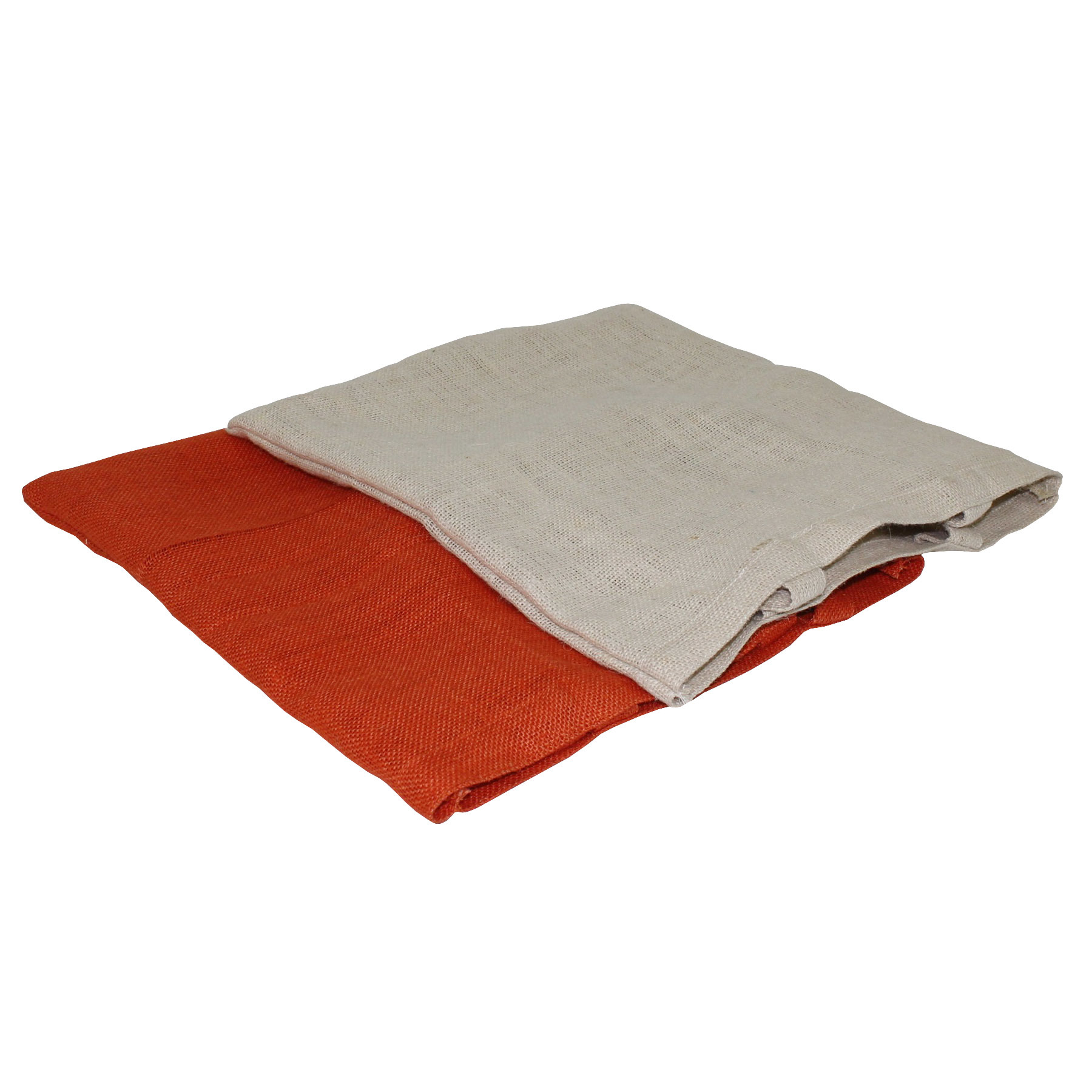Customized Jute Fabric Tote Bag With Self Handle