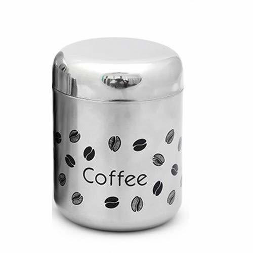 Tea Coffee Sugar Container Set - Stainless Steel, 500-900 Ml Capacity, Elegant Silver Finish | Airtight, Leak-proof, Dishwasher Safe Design
