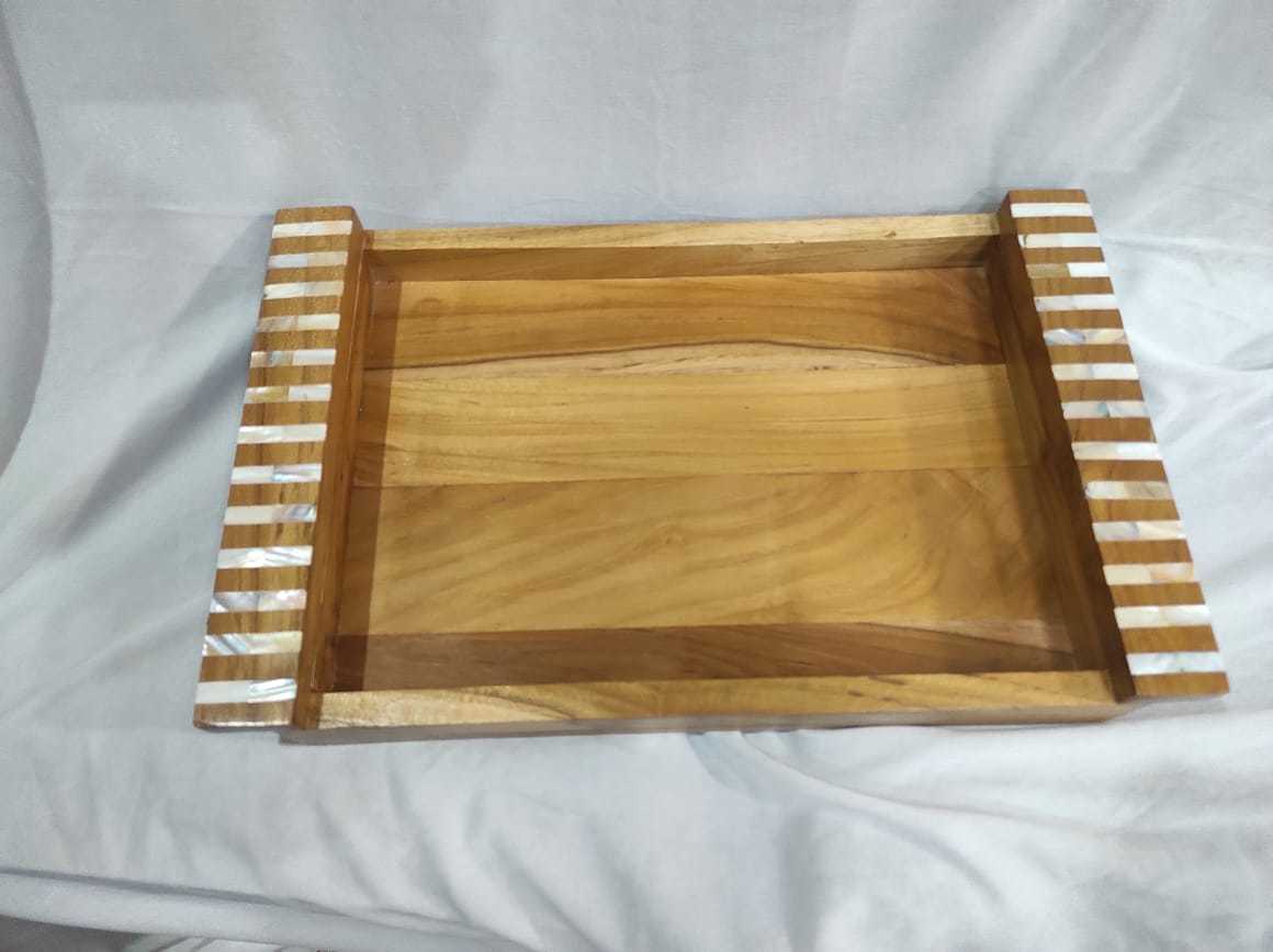 Durable Mother Of Pearl Inlay Serving Tray