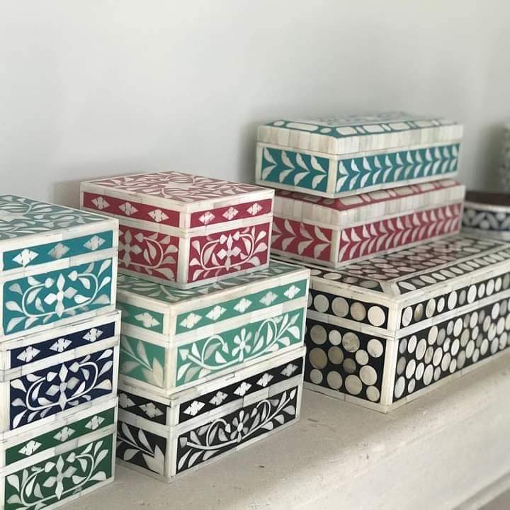 Durable Mother Of Pearl Inlay Boxes