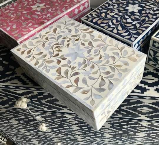 Durable Mother Of Pearl Inlay Boxes