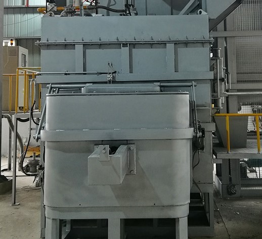 Aluminium Central Melting And Holding Furnace - 4500x3500x5600 Mm, Grey | High Precision Pid-control, Energy Efficient With Low Burning Loss
