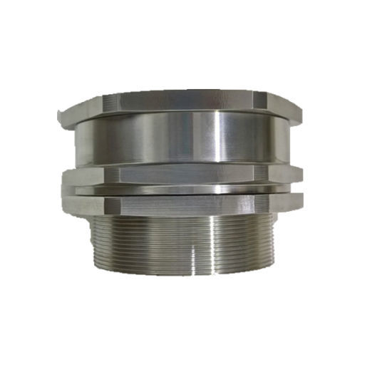 Single Compression Cable Gland - Electro Nickel Plated Brass, Natural Rubber Seal | Indoor & Outdoor Use For Armored & Un-armored Cables, Multiple Thread Types Available
