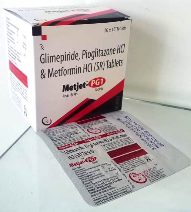 Metjet-pg 1 Tablet General Medicines
