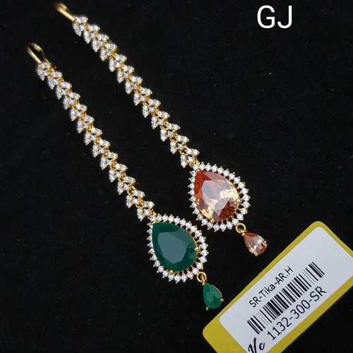 G.J प्लेटिंग के साथ अमेरिकन डायमंड टिक्का