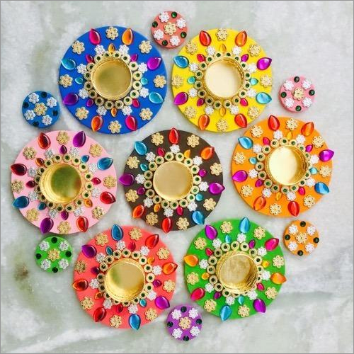 Floating Diya - Multicolor Designer Floating Candle , Various Sizes Available for Stunning Décor