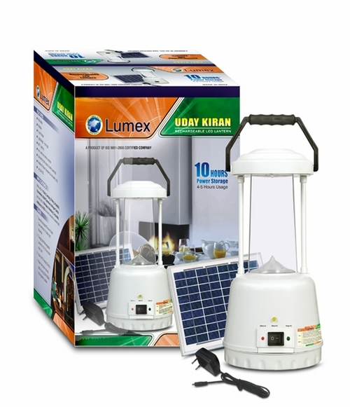 Lumex Uday Kiran Solar Led Rechargeable Lantern