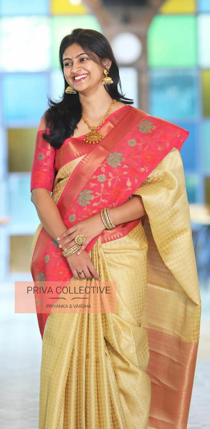 Ladies Heavy Banarasi Silk Saree - Multi Color, Exclusive Jacquard Work & Beautiful Rich Pallu | Ideal For Traditional Occasions, All Seasons