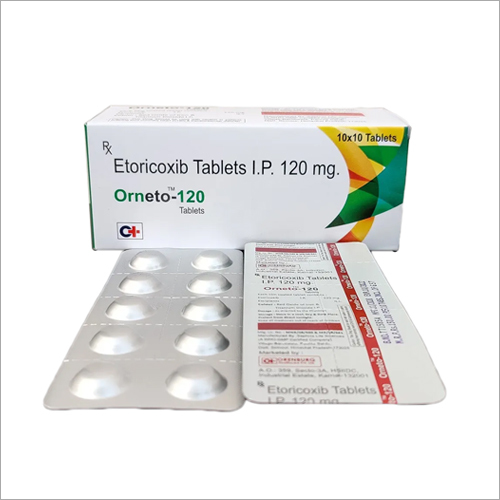 Etoricoxib Tablets - 120 MG , NSAID for Joint Pain Relief, Blister Pack of 10