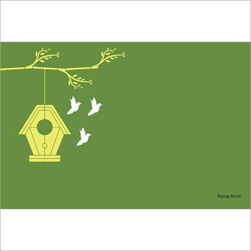 फ्लाइंग बर्ड स्टैंसिल
