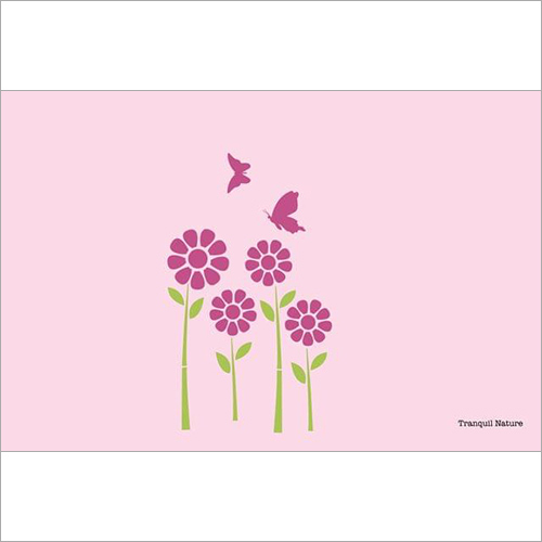 ट्रैंक्विल नेचर स्टैंसिल
