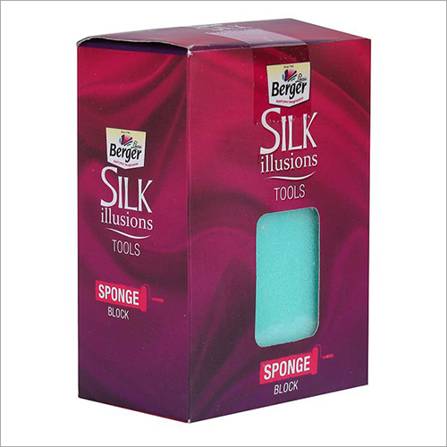 वॉल टेक्सचर डिज़ाइन के लिए बर्गर पेंट्स सिल्क इल्यूजन टूल स्पंज ब्लॉक