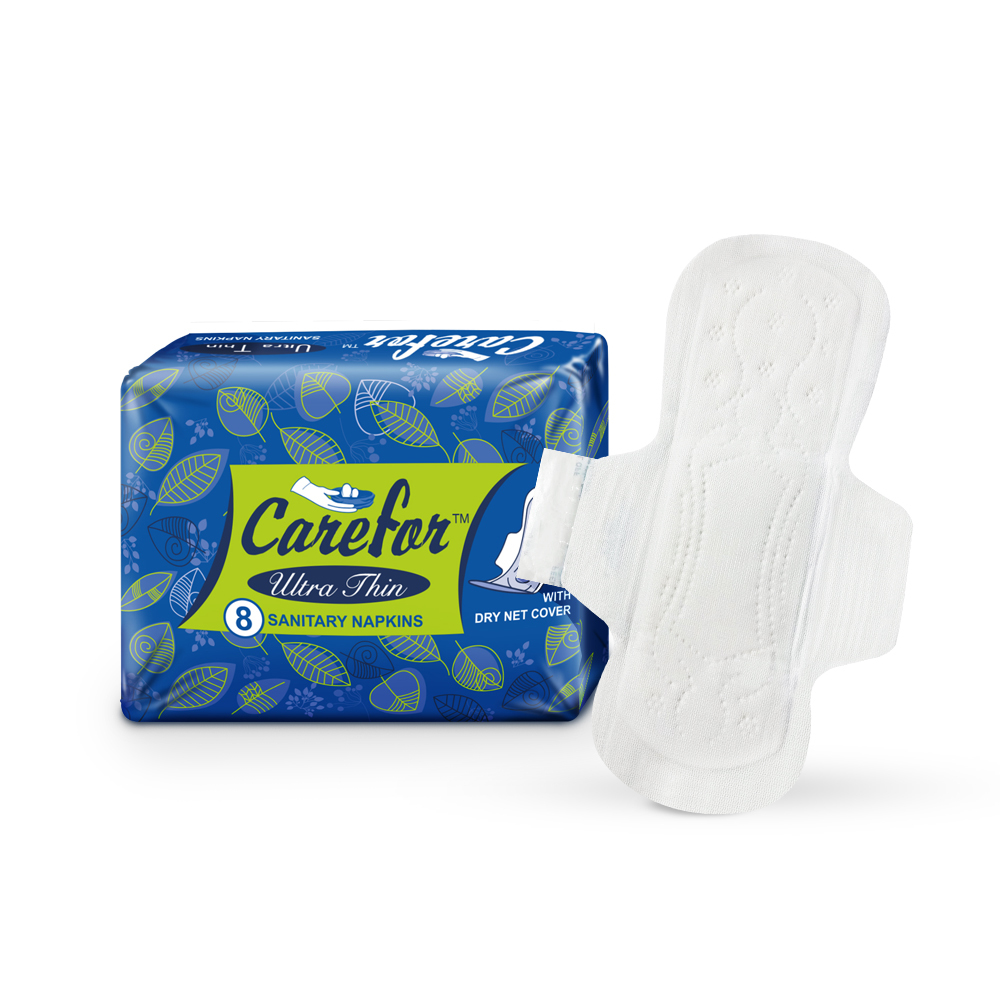 Sanitary Napkins - Cotton Blend Single Use Ideal For Women | Disposable Personal Care Solution Store In A Dry Place