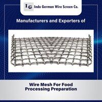  खाद्य प्रसंस्करण और तैयारी के लिए वायर मेष