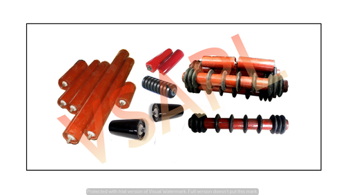 बेल्ट कन्वेयर के लिए रोलर्स और सहायक उपकरण