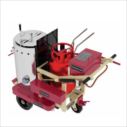 Thermoplastic Road Marking Machine - Metal Build, Manual Operation | Precision Marking Solutions
