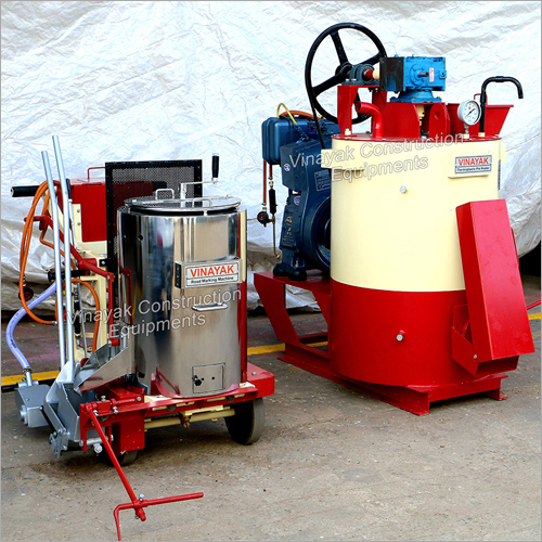 Thermoplastic Road Marking Machine - Metal Build, Manual Operation | Precision Marking Solutions