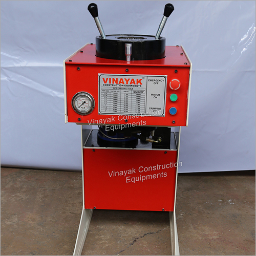 Manual Hose Crimping Machine - Painted Finish | Industrial Usage, Efficient Manual Operation