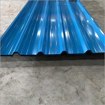 Essar Galvanized Roofing Sheets - 0.50 mm Thickness, Trapezoidal Shape , Z-120 Mass (GSM), Waterproof Surface Treatment, Width 3.5 ft