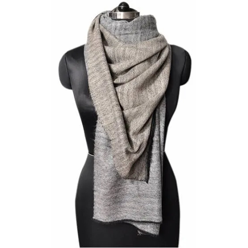 Acrylic Poly Cotton Reversible Stole