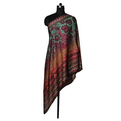 Fine Wool Digital Printed Stole