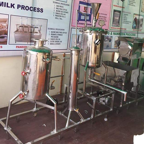 Soya Milk Making Machine - Stainless Steel, 50 kg/hr Capacity , Lower Energy Consumption, ECO Friendly, High Efficiency, Low Noise