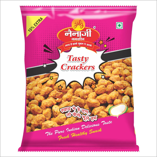 Tasty Peanut Crackers - 50g Pack | Salty Flavor, Easily Digestible, Available As Per Requirement