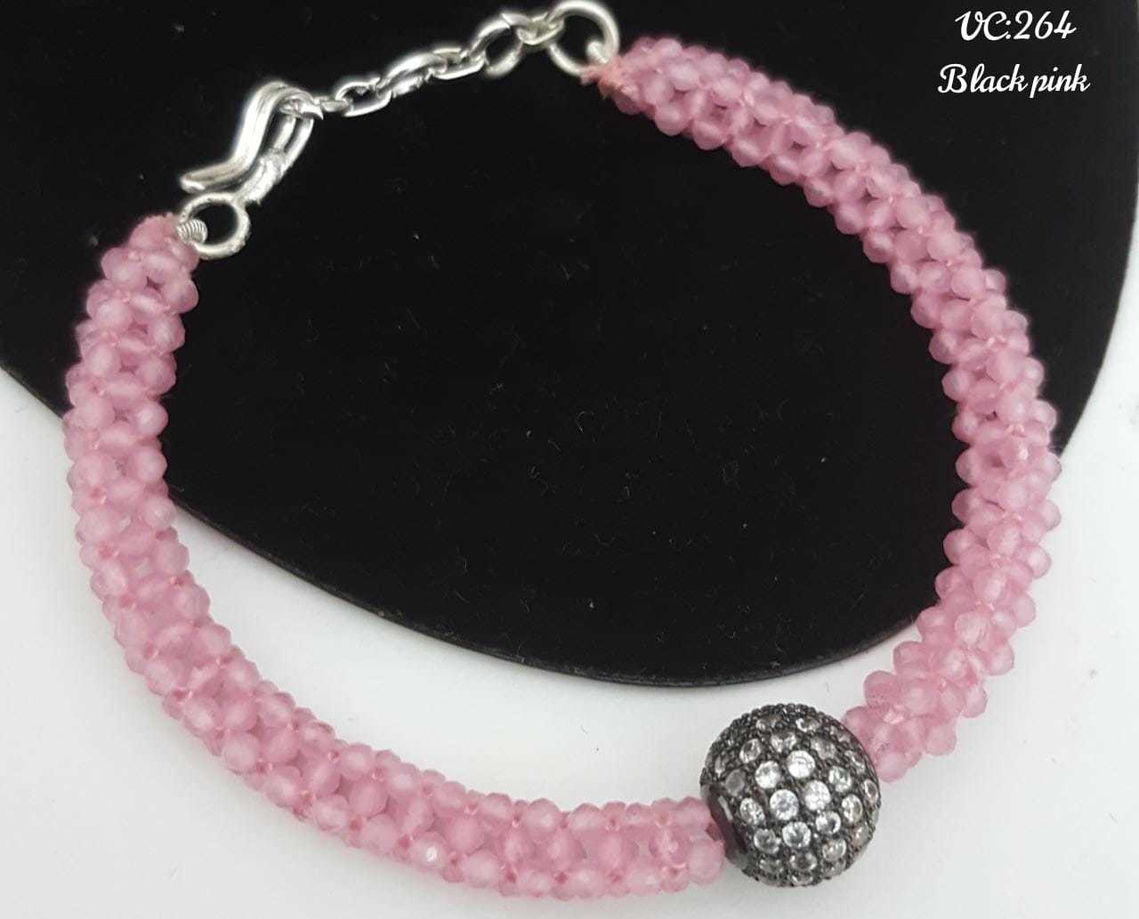 Antique Bracelet - Black Rodium Plated With Exclusive Antique Beads | Elegant Design For Women, Perfect Gift For Parties And Special Occasions
