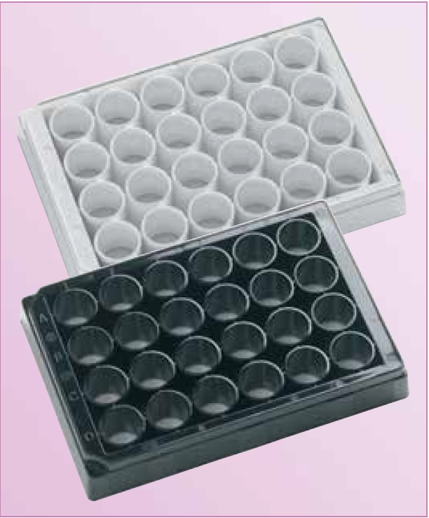 96 Well Clear Bottom Plates Equipment Materials: Polystrene Microplates