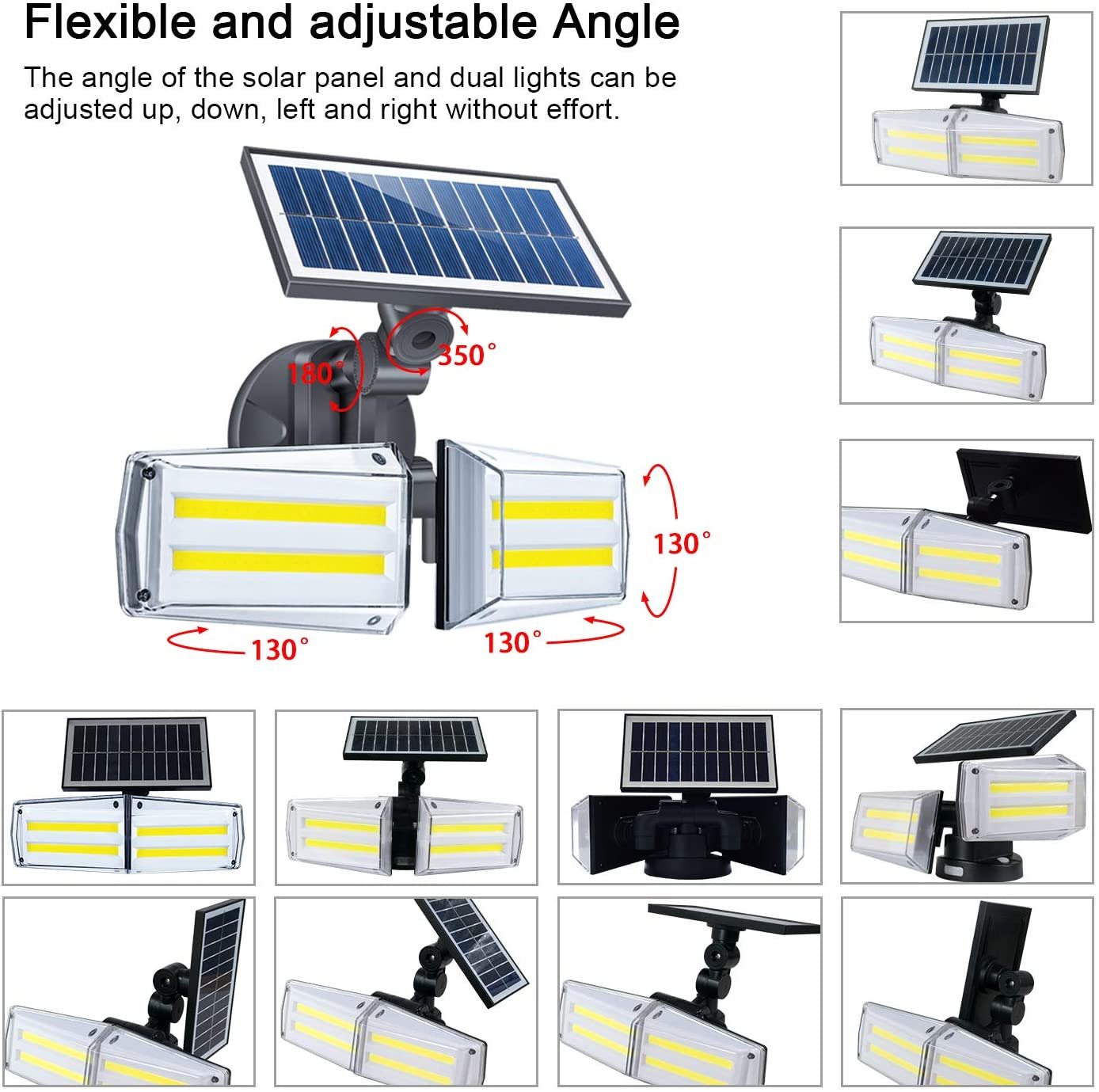 Apb Plastic Solar Garden Security Light