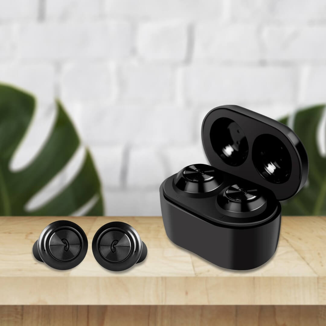 Black Bluetooth Eardopes
