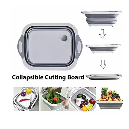 मल्टी फंक्शनल किचन डिश स्टोरेज रैक और चॉपिंग बोर्ड