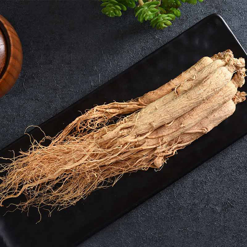 100% Pure Natural Grade Tonic Function Whole Wild Raw Crude Herbs Dried Panax Ginseng Root