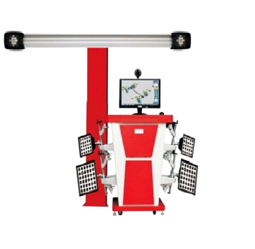 Ezytek 3d Wheel Alignment Machine - 4,000 Lifting Capacity, 10 Ft Width, 5 Ft Height | High-precision Target Disk, Adjustable Camera Bar Angle, Advanced 3d-tech Compensation