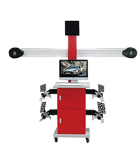 Ezytek 3d Wheel Alignment Machine - 4,000 Lifting Capacity, 10 Ft Width, 5 Ft Height | High-precision Target Disk, Adjustable Camera Bar Angle, Advanced 3d-tech Compensation