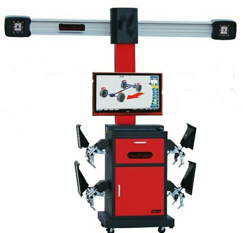 Ezytek 3d Wheel Alignment Machine - 4,000 Lifting Capacity, 10 Ft Width, 5 Ft Height | High-precision Target Disk, Adjustable Camera Bar Angle, Advanced 3d-tech Compensation