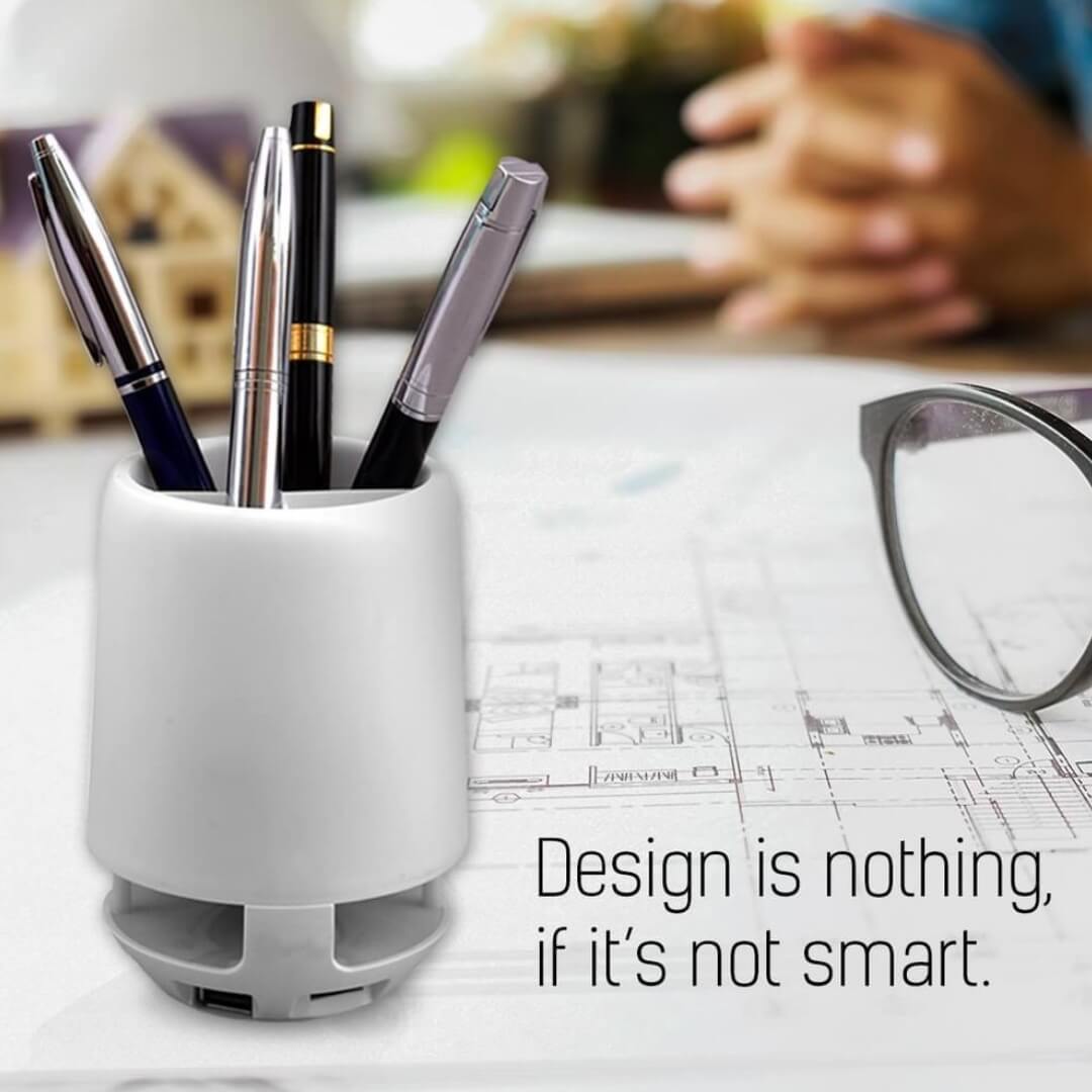 Pen Stand Bluetooth Speaker - Plastic