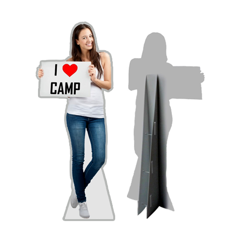 Cutout Display Standee