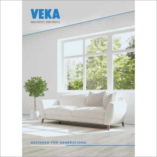 Upvc Windows - Coated Finish, White Color | Designed For Exterior And Interior Use In Commercial And Household Applications