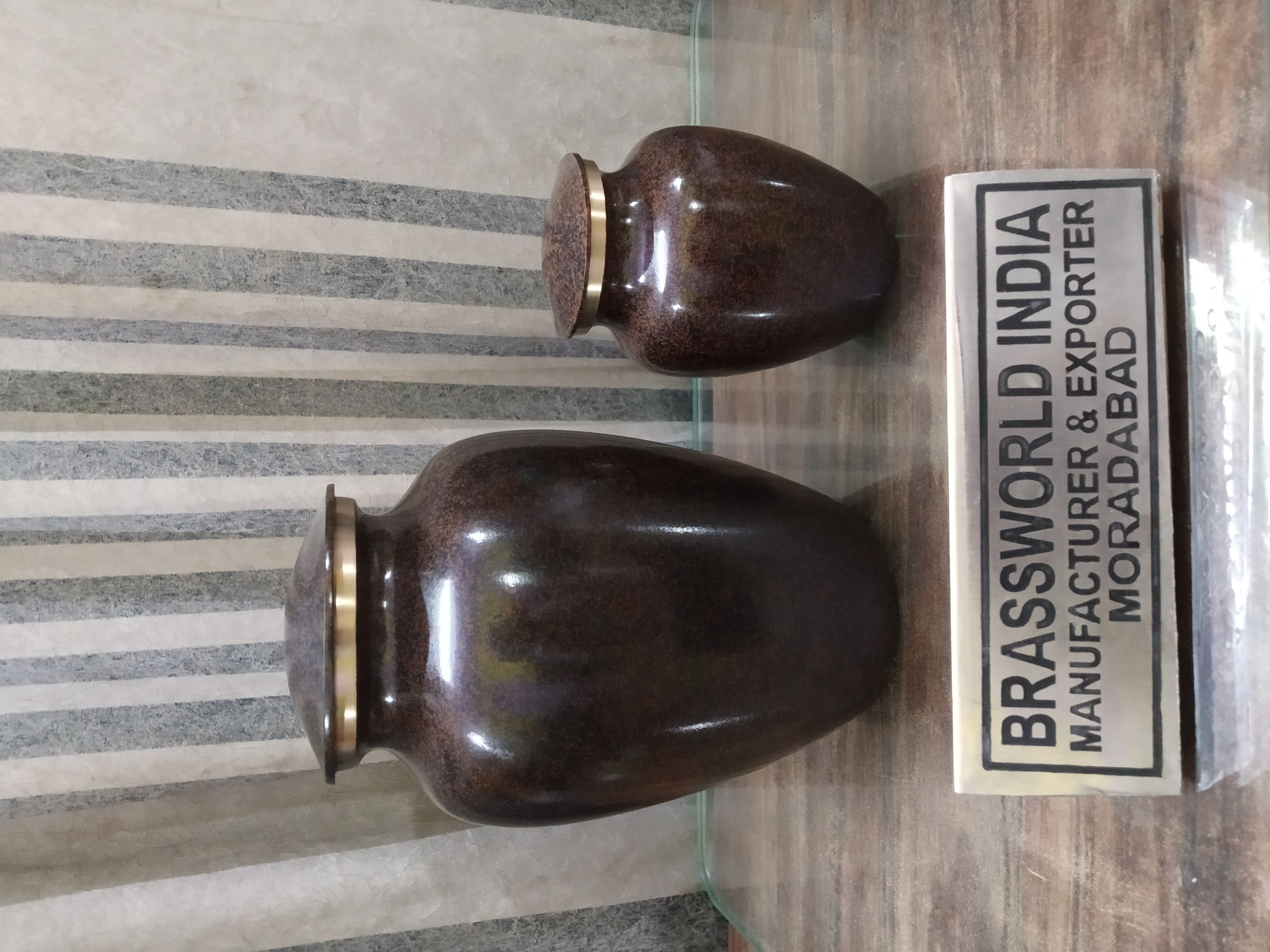 Brass Adult Classic Cremation Urn