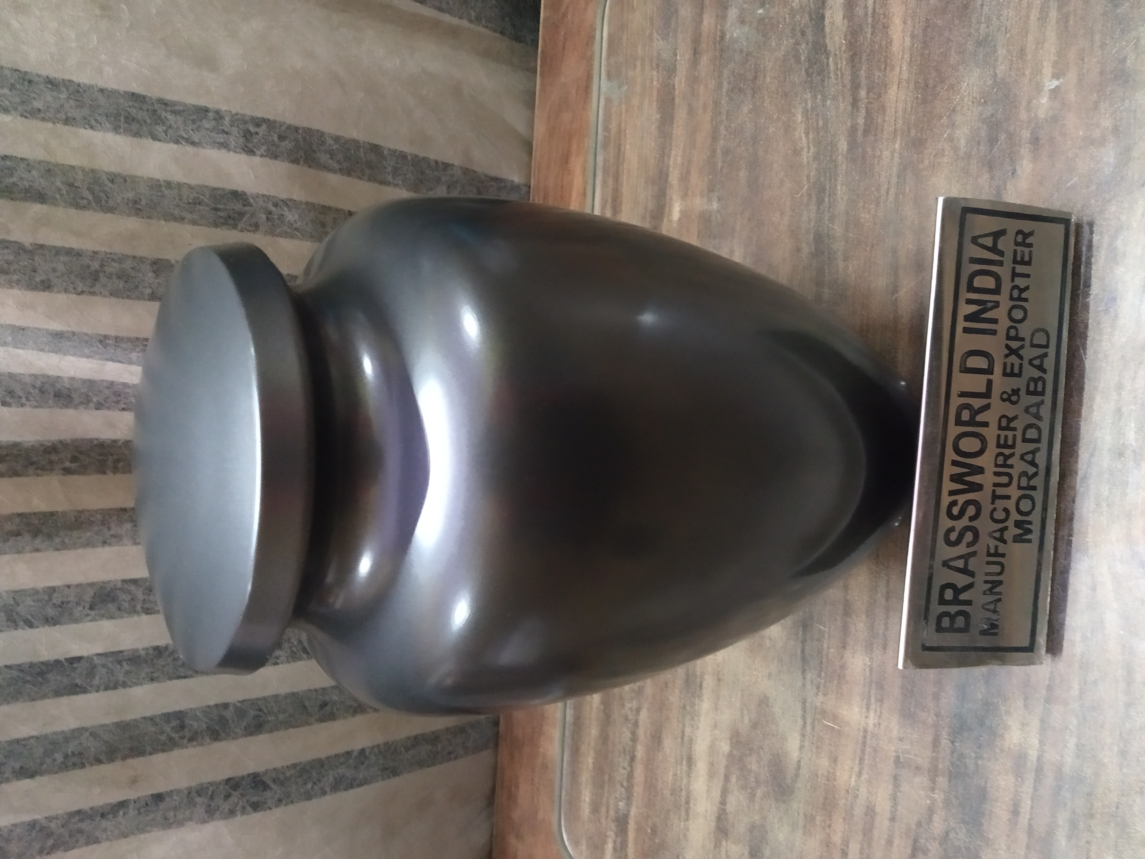 Brass Adult Classic Cremation Urn