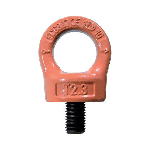 Rotating Female Eyebolt - Forged Steel, M8 to M30, Pink, Weight 17 to 244 Kg | Suitable for Lifting and Rigging Operations, Threaded Connection Eyebolt