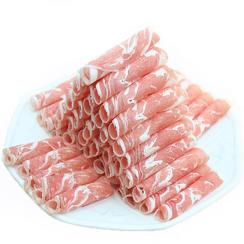Stainless Steel Frozen Meat Slicer Machine Mutton Roll Slicing Machine
